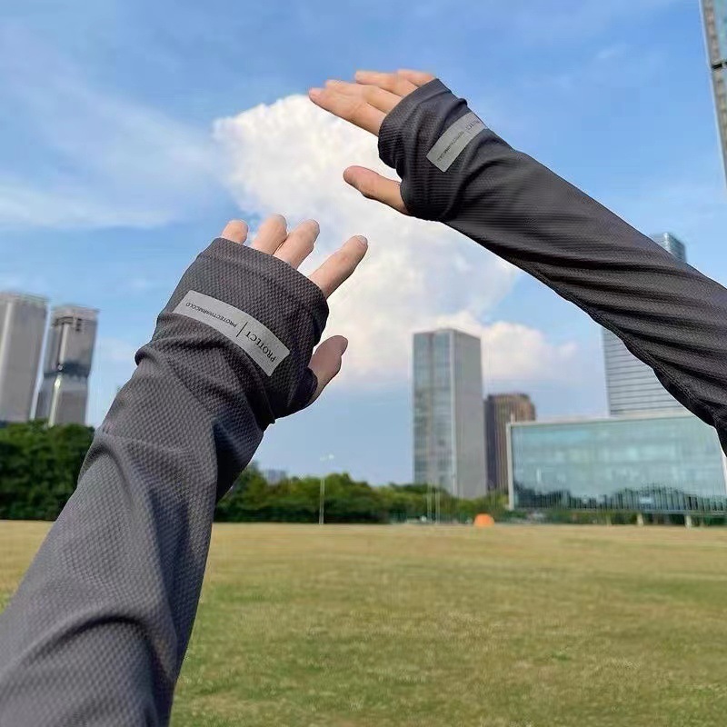 1Pair Unisex UV Cooling Sun Ar - Running Gear ulasan dan harga