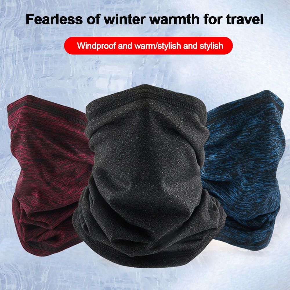 Windproof Headgear Velvet Neck - Head Gear Running ulasan dan harga