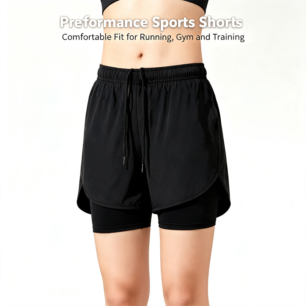 Women's High Waist Running Sho - Running Gear Quick Dry ulasan dan harga