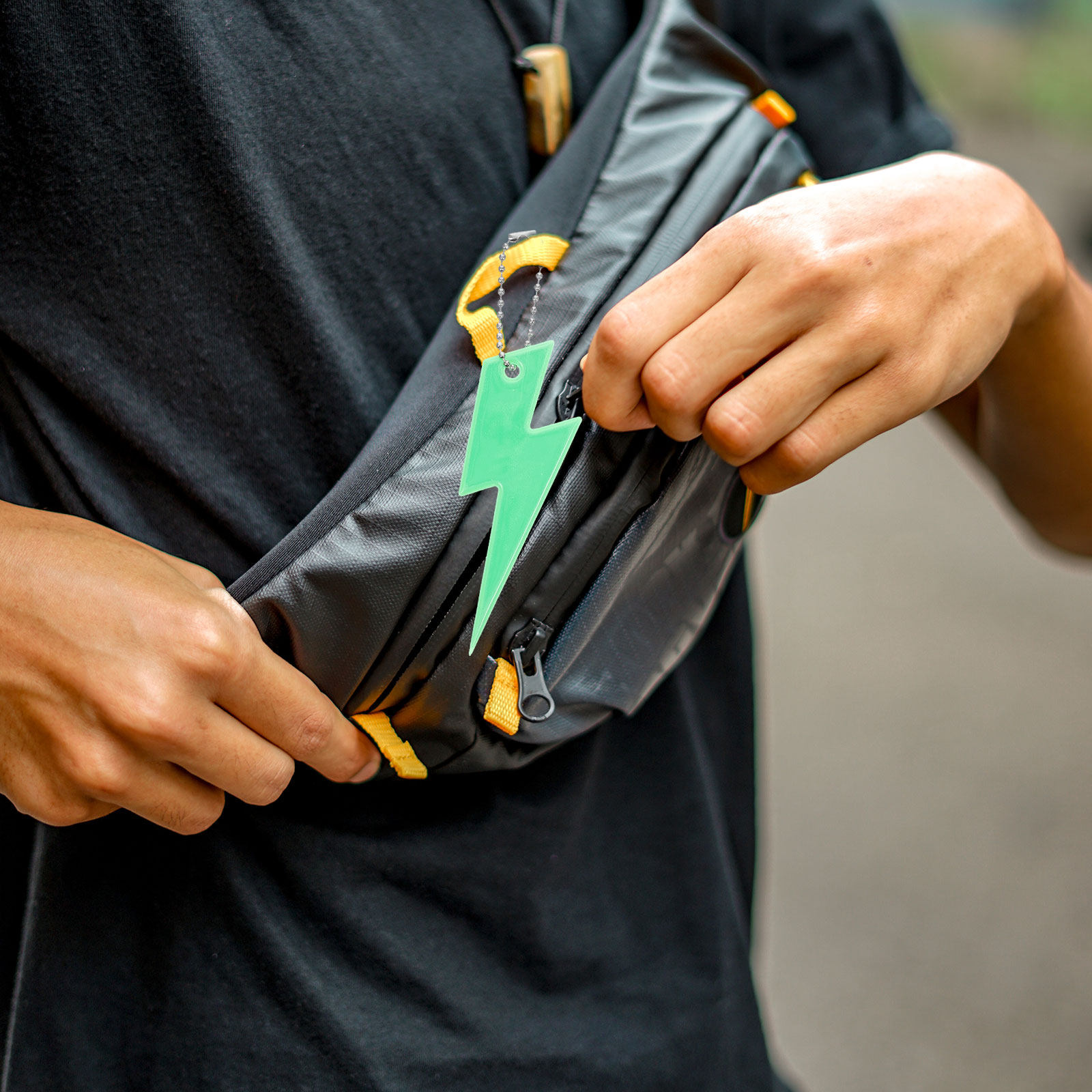 13Pcs Reflective Keychain Back - Running Gear For Night ulasan dan harga