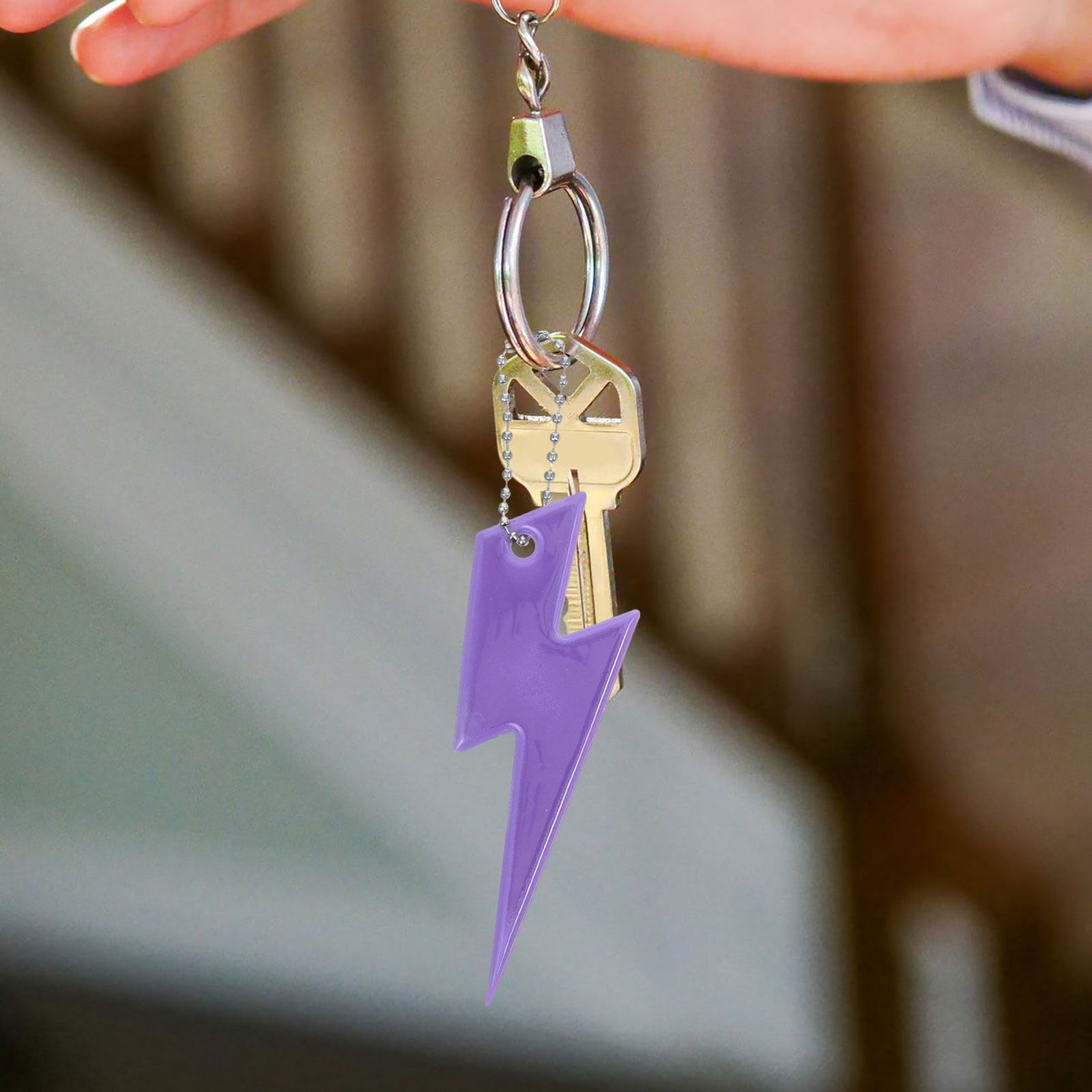 13Pcs Reflective Keychain Back - Running Gear For Night ulasan dan harga
