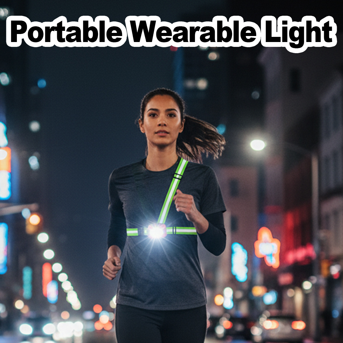Running Light USB Rechargeable - Running Gear For Night ulasan dan harga