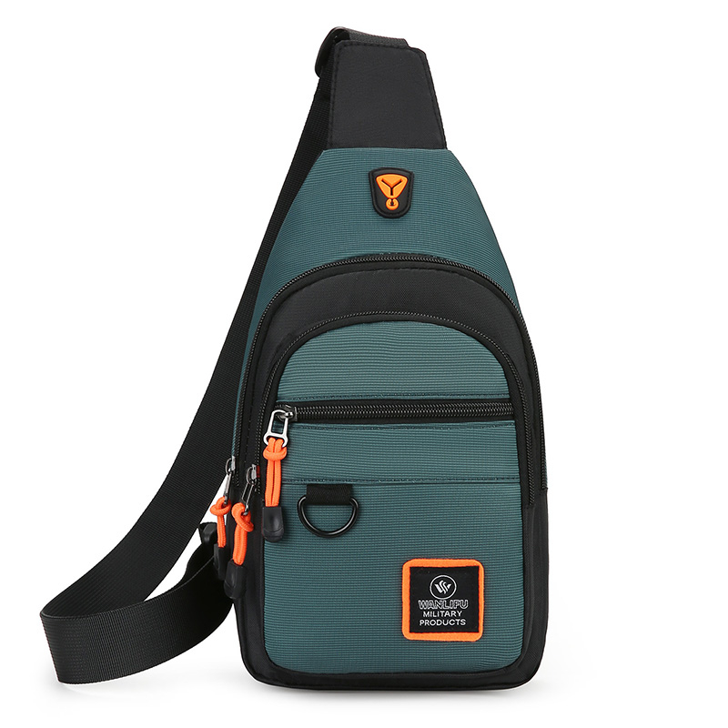 Casual Men Chest Bag Nylon Sma - Running Belt Waist ulasan dan harga