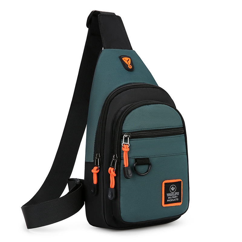 Casual Men Chest Bag Nylon Sma - Running Belt Waist ulasan dan harga