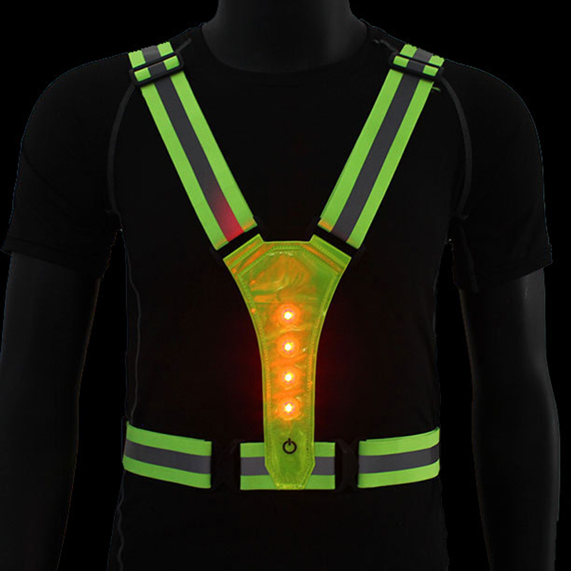 Adjustable LED Running & Cycli - Running Gear For Night ulasan dan harga