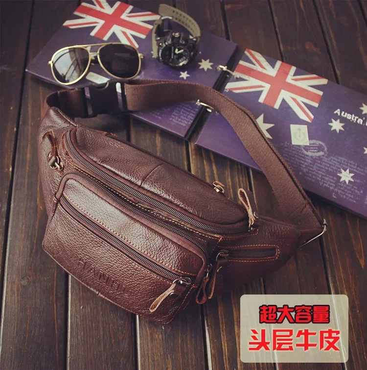 Genuine Cowhide Leather Waist  - Running Belt Waist ulasan dan harga