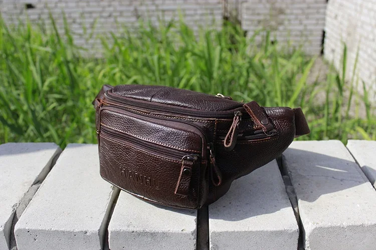 Genuine Cowhide Leather Waist  - Running Belt Waist ulasan dan harga