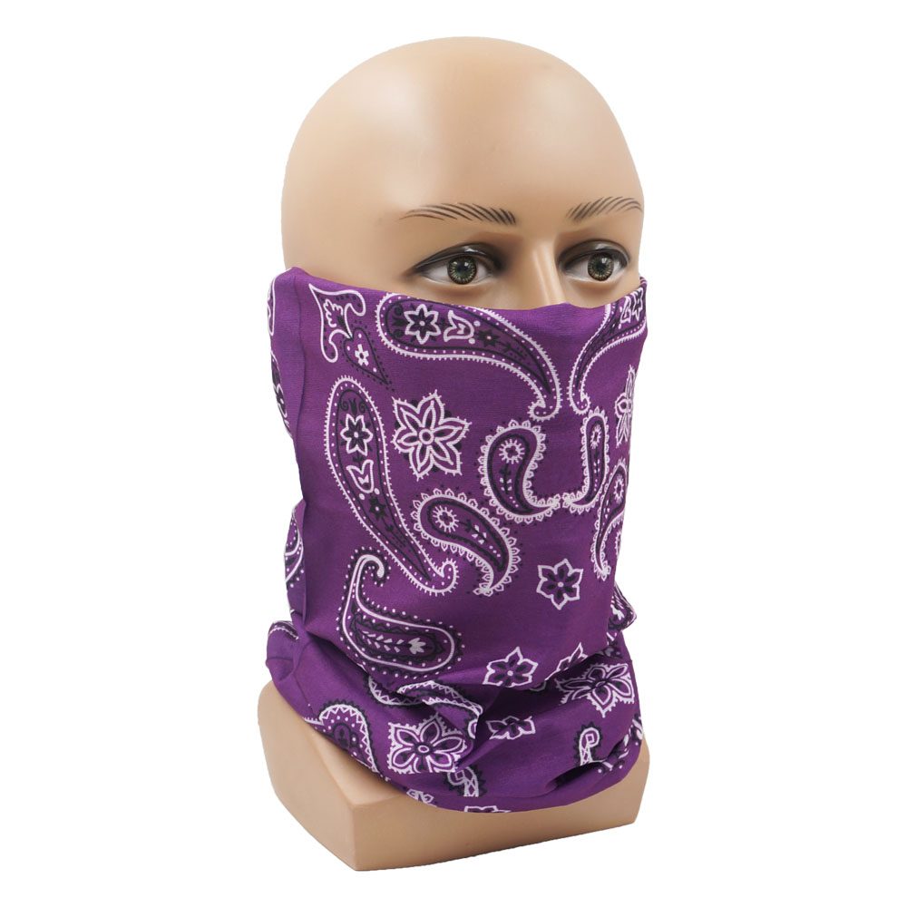 Purple Balaclava Women Running - Head Gear Running ulasan dan harga