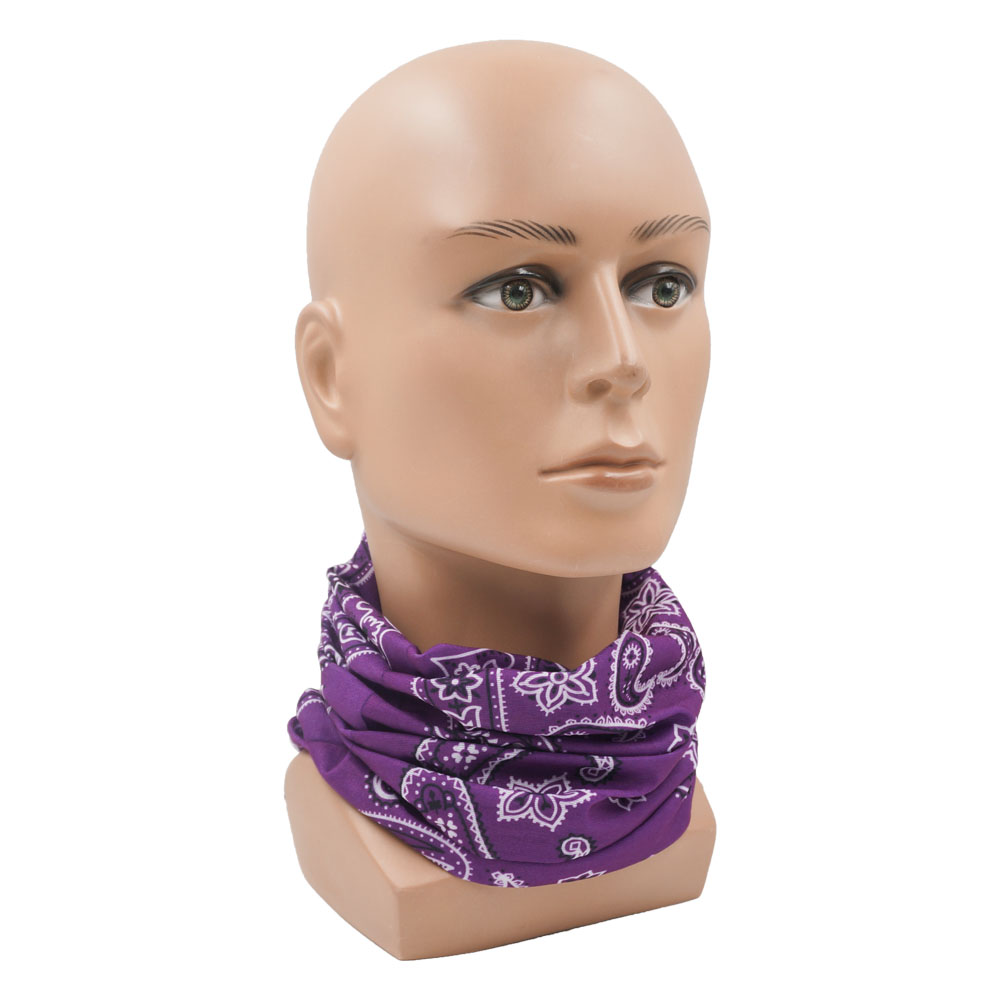 Purple Balaclava Women Running - Head Gear Running ulasan dan harga