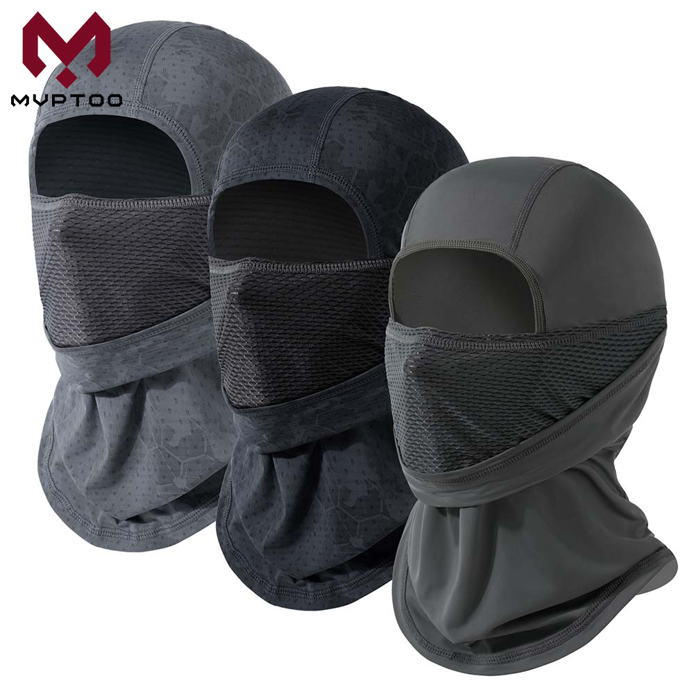 Breathable Balaclava Cap Full  - Head Gear Running ulasan dan harga