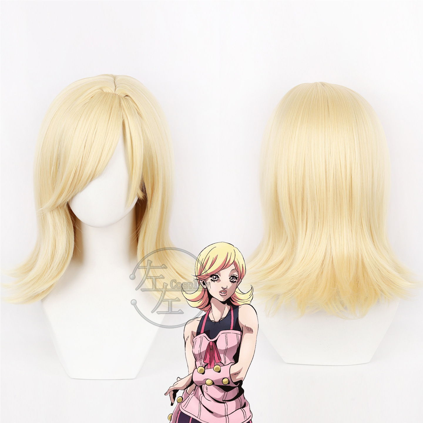 Lucy Steel Cosplay Wig Anime J - Head Gear Running ulasan dan harga
