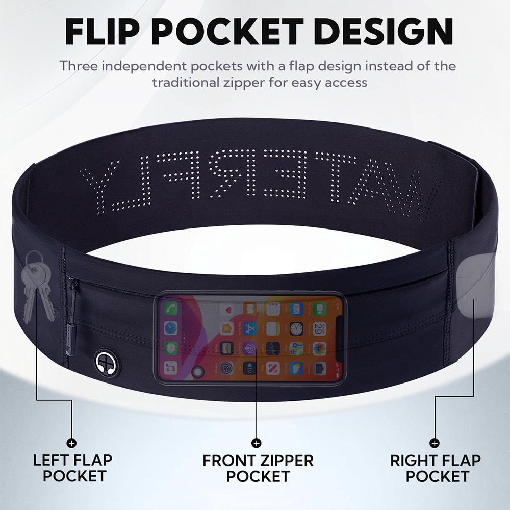 WATERFLY Running Belt Fanny Pa - Running Belt Waist ulasan dan harga