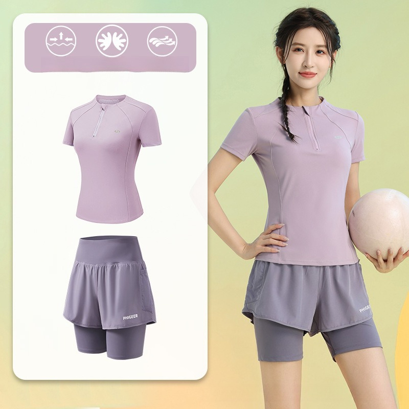 Summer Women's 2 PCS Running S - Running Gear Quick Dry ulasan dan harga