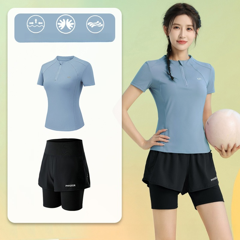 Summer Women's 2 PCS Running S - Running Gear Quick Dry ulasan dan harga