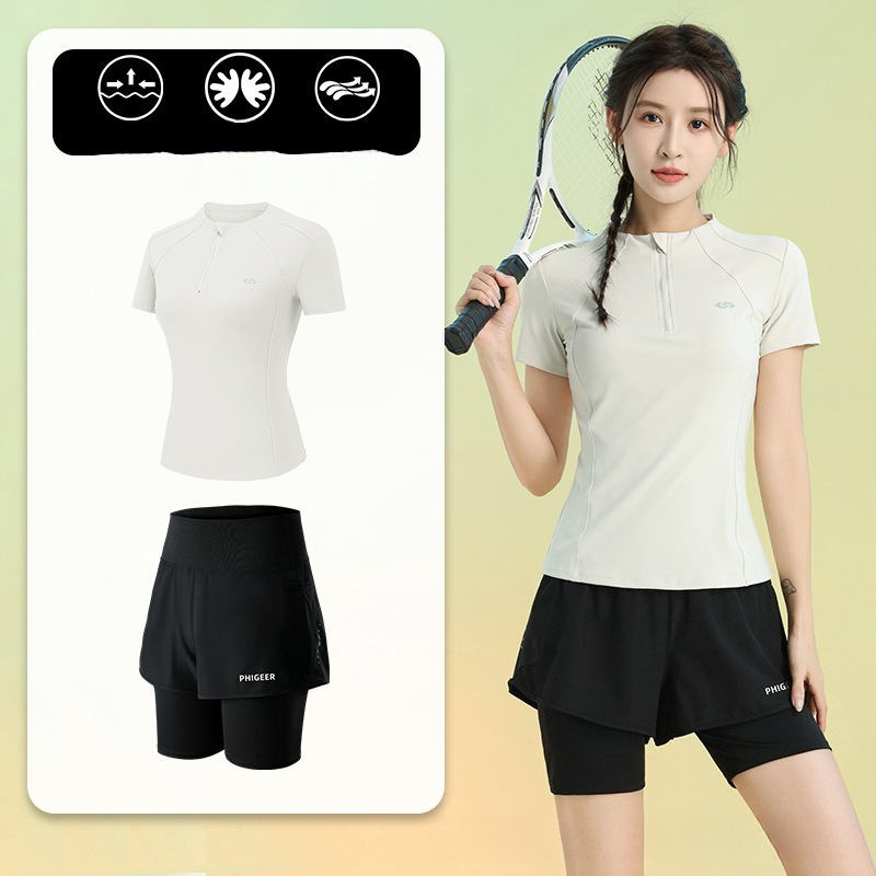 Summer Women's 2 PCS Running S - Running Gear Quick Dry ulasan dan harga