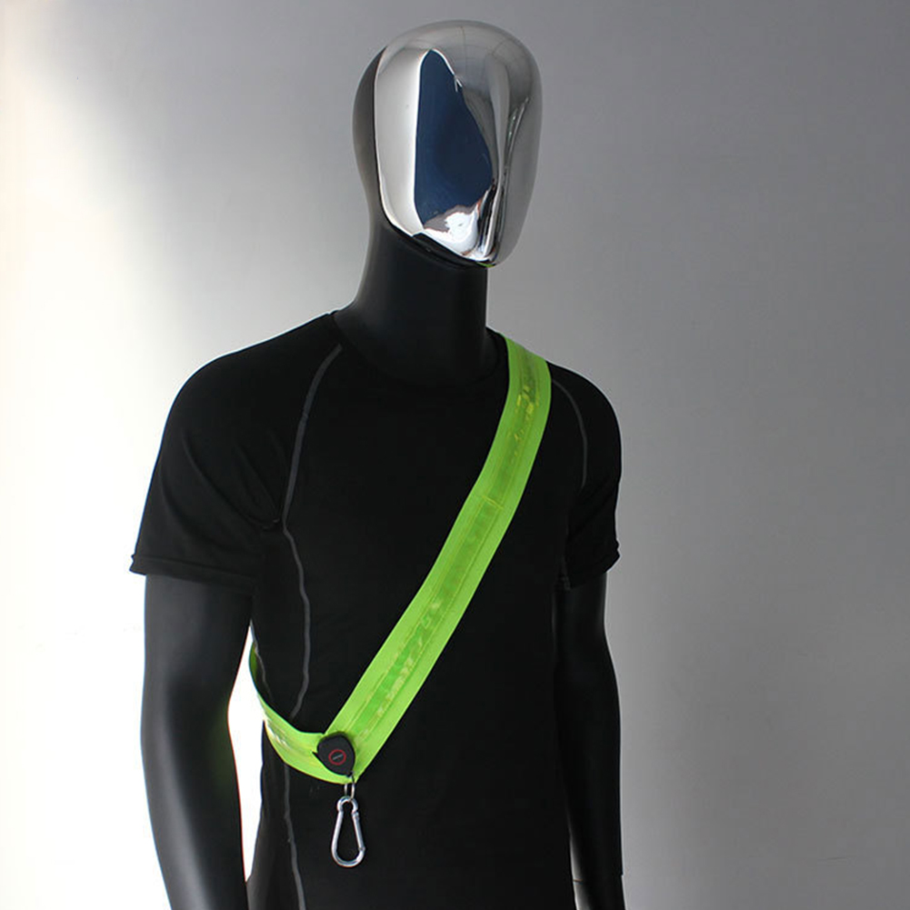 LED Shoulder Belt Rechargeable - Running Gear For Night ulasan dan harga
