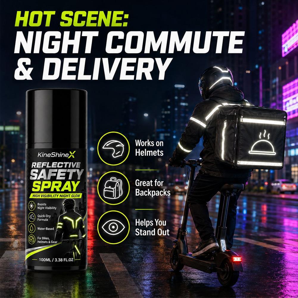 Night Reflective Safety Spray  - Running Gear For Night ulasan dan harga